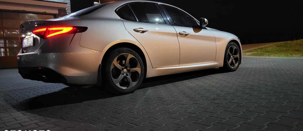 Alfa Romeo Giulia cena 83000 przebieg: 34100, rok produkcji 2017 z Legionowo małe 154